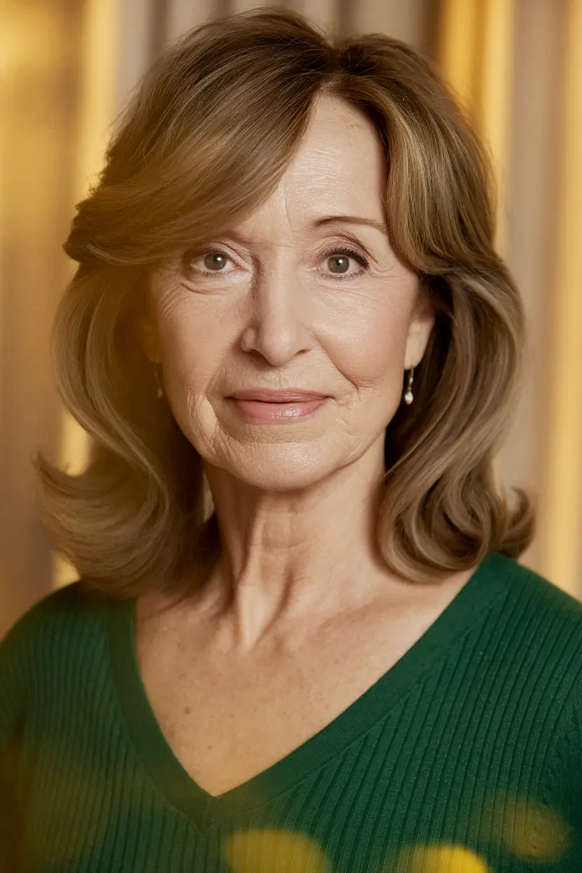 Fall 2025 Hairstyles That Flatter 60+ Women Mid-Length Layered Cut