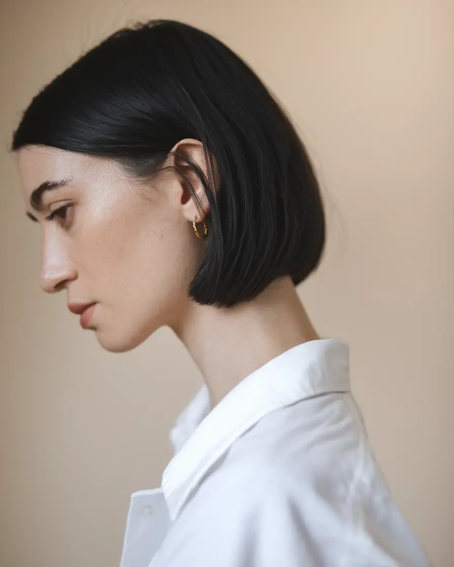 bob haircut fall 2025 Sleek and Minimalist Bob