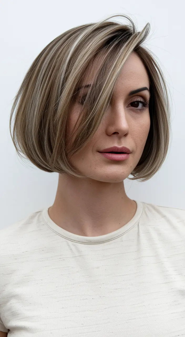 bob haircut fall 2025 Dimensional Blonde Bob