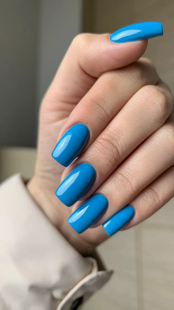 autumn nails designs Blueberry Pop