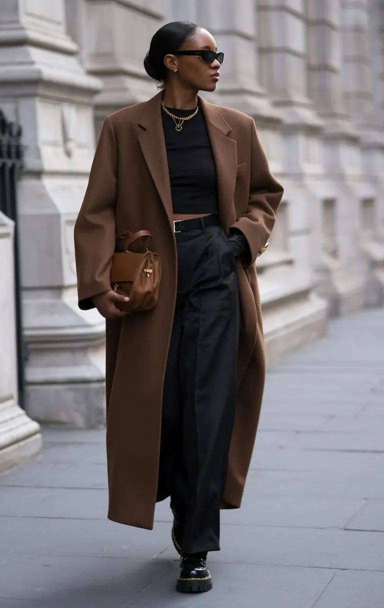 fall outfits black women streetwear City Sleek with a Hint of Warmth