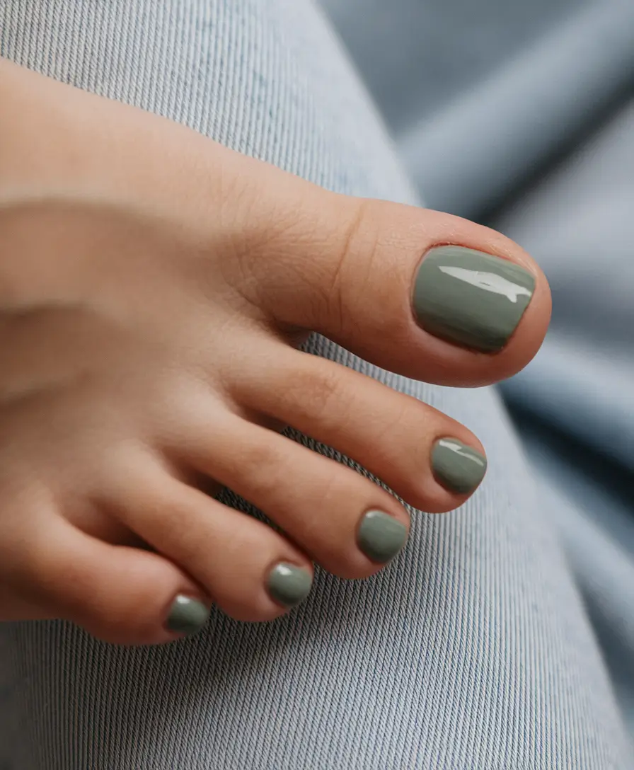 Fall 2025 Toe Nail Design Ideas Sage Calm
