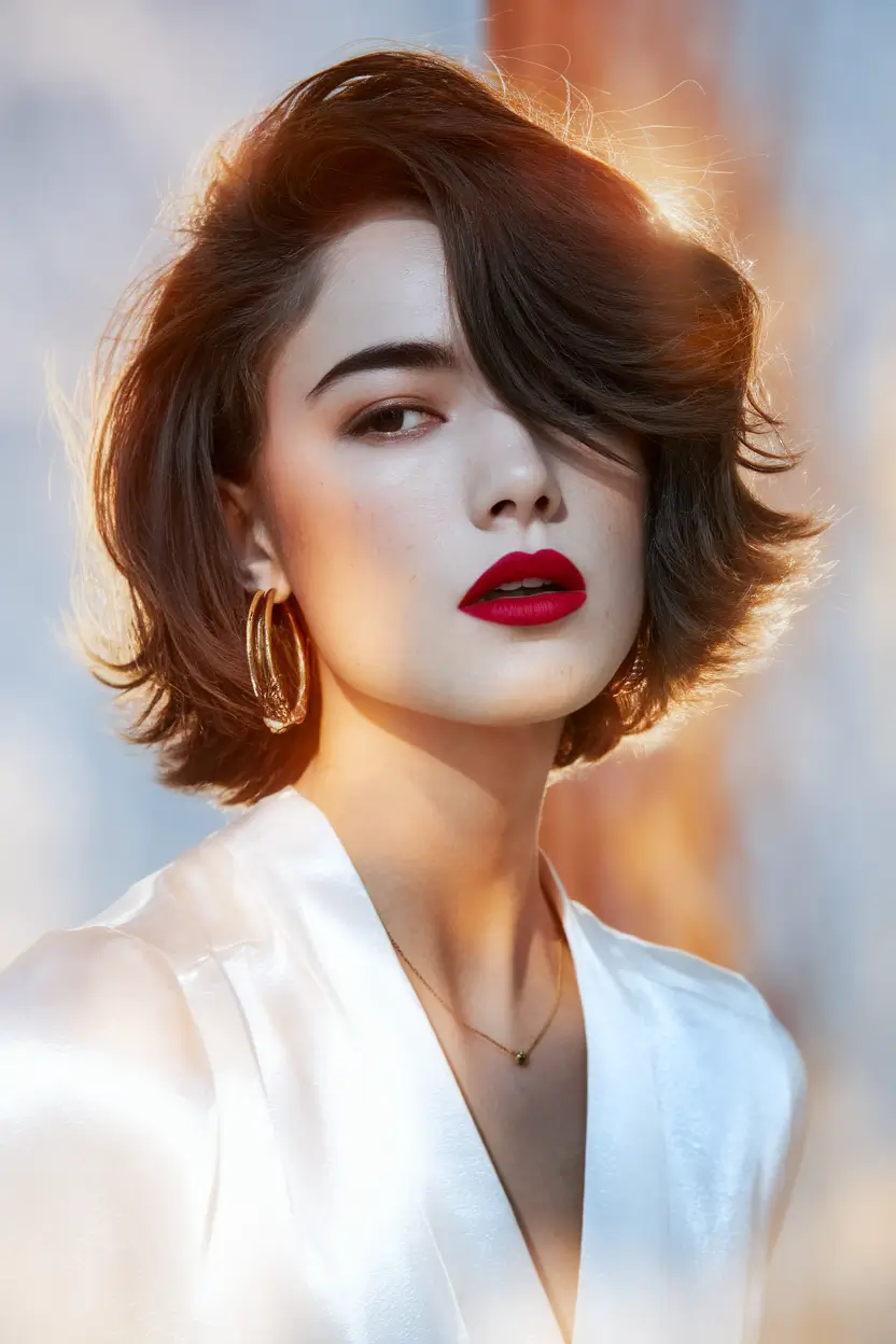 Fall Haircut Ideas for September 2025 Choppy Bixie with High-Volume Attitude