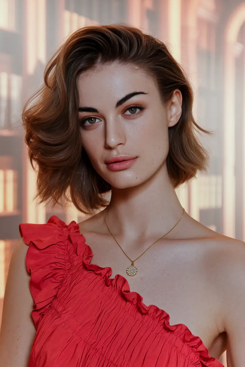 Fall Haircut Ideas for September 2025 Wavy Lob with Natural Lift