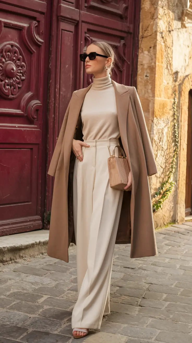 Women's clothing Camel Monochrome Luxe