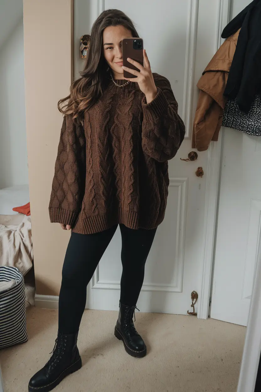 Layered Fall Outfits to Try in 2025 Cozy Chocolate Minimalism