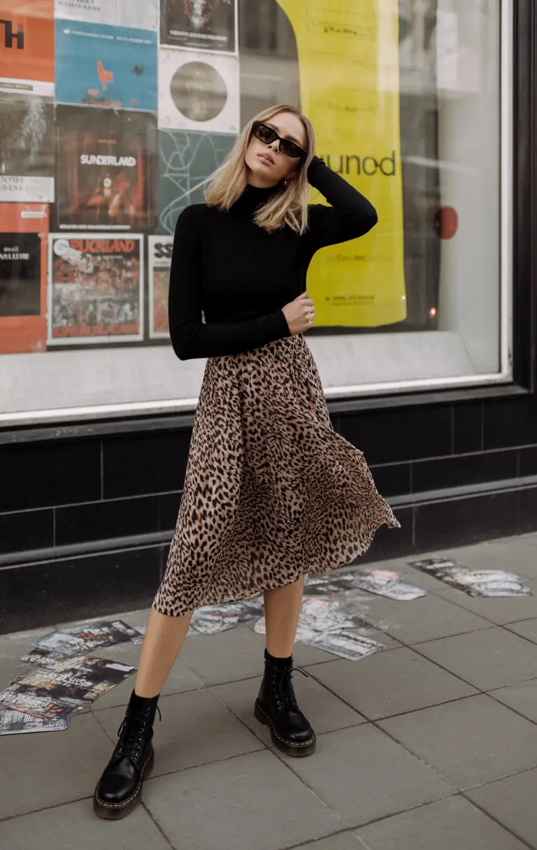 2025 Effortless Leopard and Black Layers