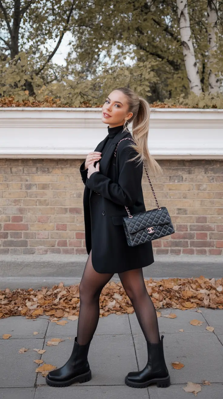 2025 Street style autumn Oversized Blazer with Street Edge