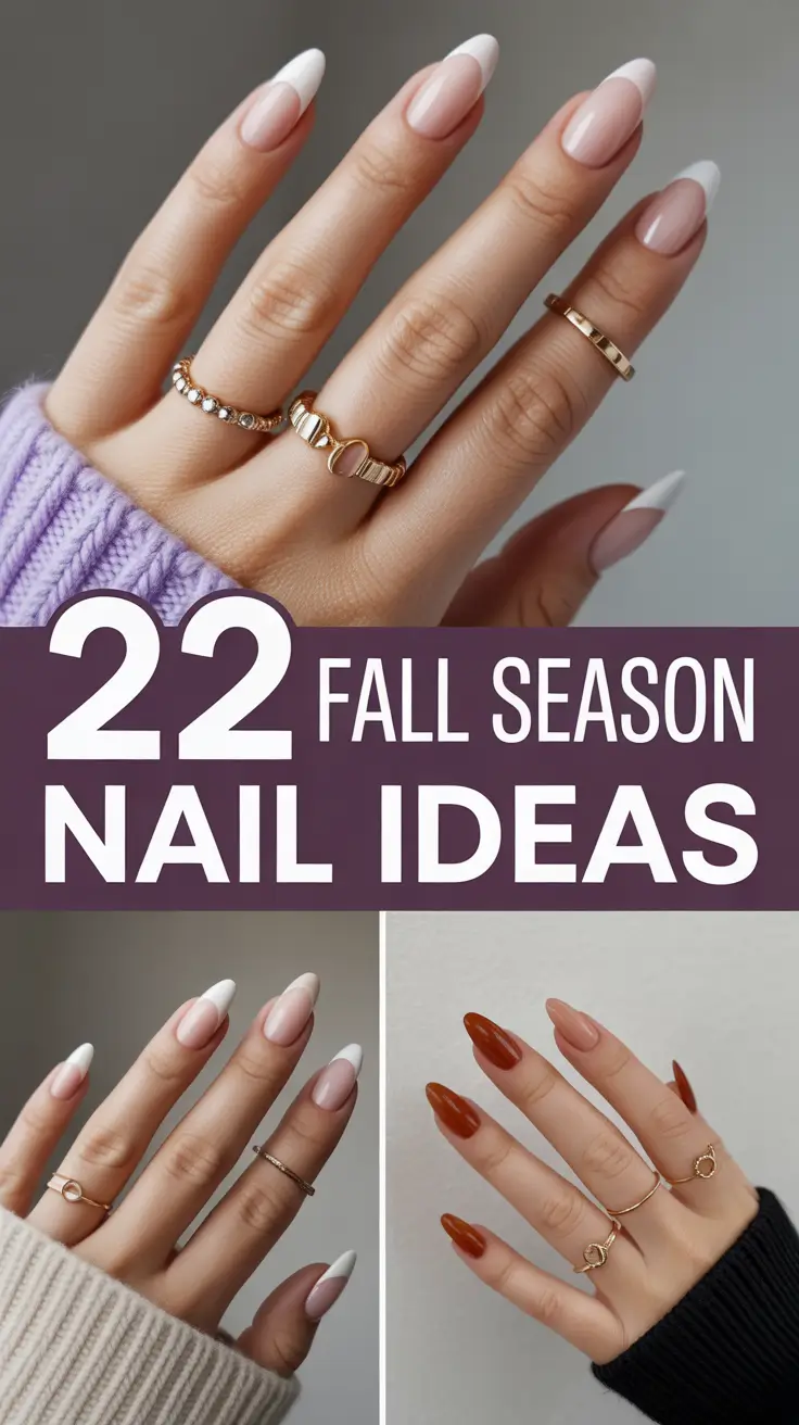 Fall Season Nail Ideas 2025: Cozy Colors, Trendy Designs & Chic Acrylic Styles