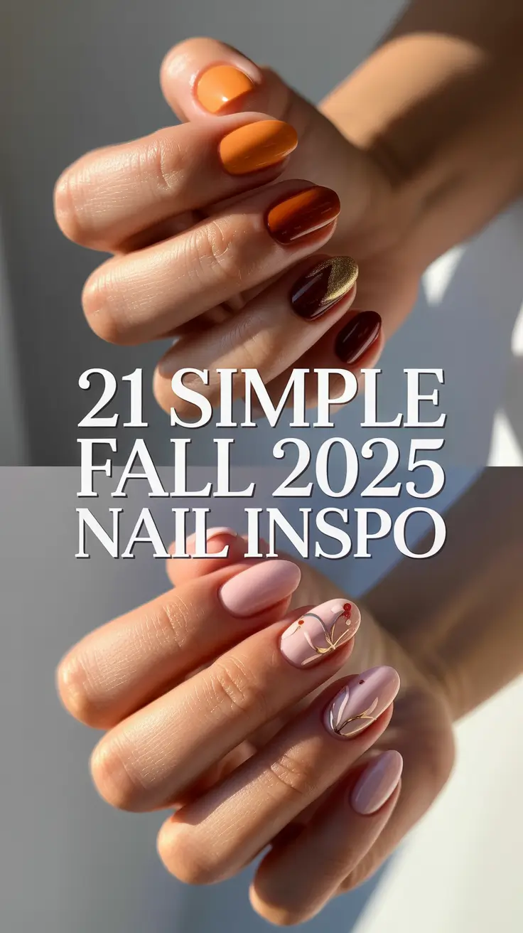 Simple Fall 2025 Nail Inspo: Classy Autumn Designs for Every Style