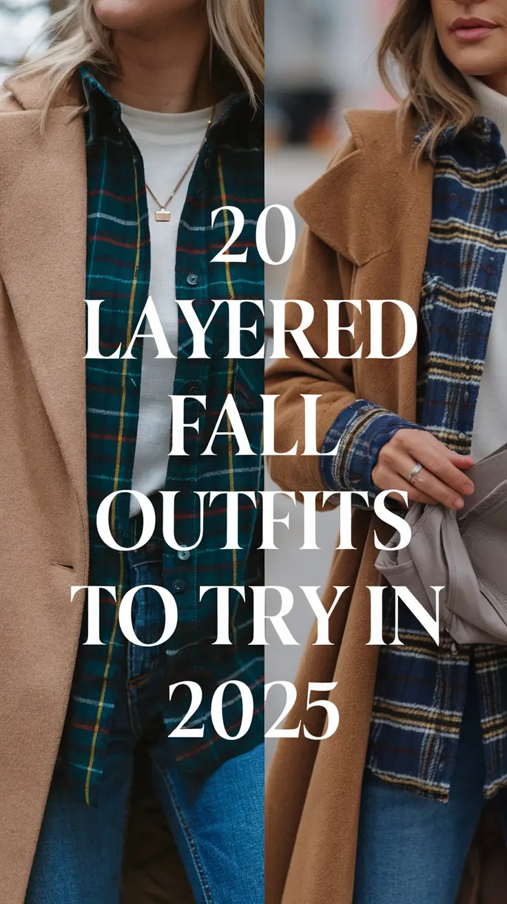 Layered Fall Outfits to Try in 2025: Trending Autumn Layering Ideas for Women