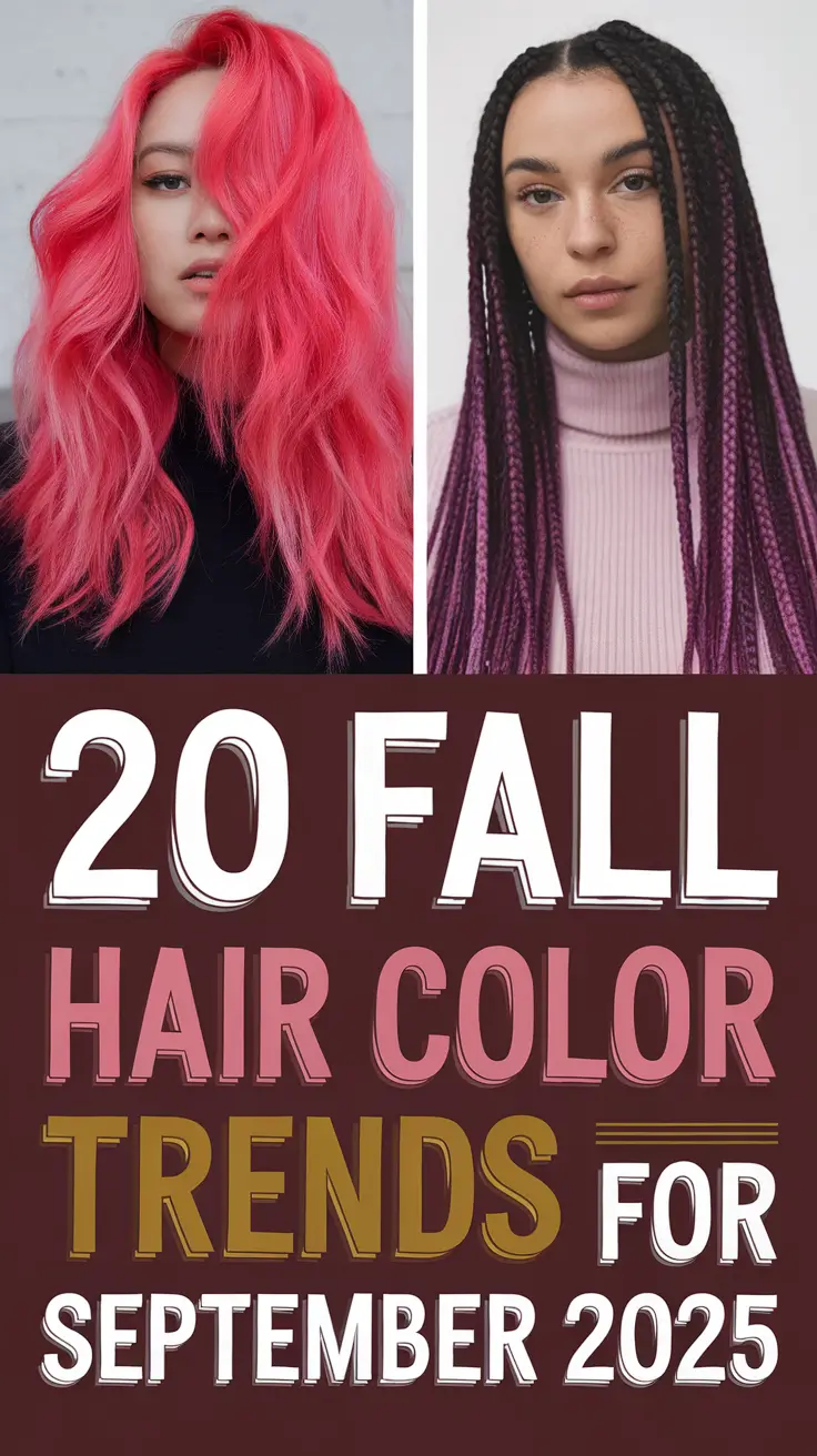 Fall Hair Color Trends for September 2025: Stunning Ideas for Every Shade