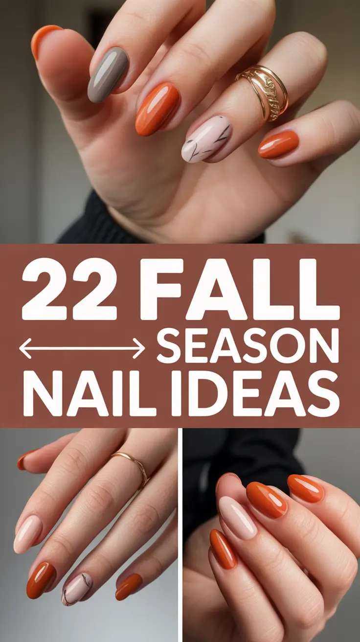 Fall Season Nail Ideas 2025: Cozy Colors, Trendy Designs & Chic Acrylic Styles
