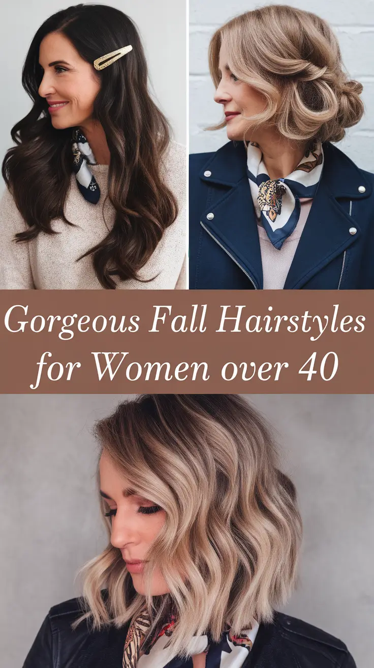 Gorgeous Fall Hairstyles for Women Over 40: Chic Bob & More Inspiring 2025 Looks