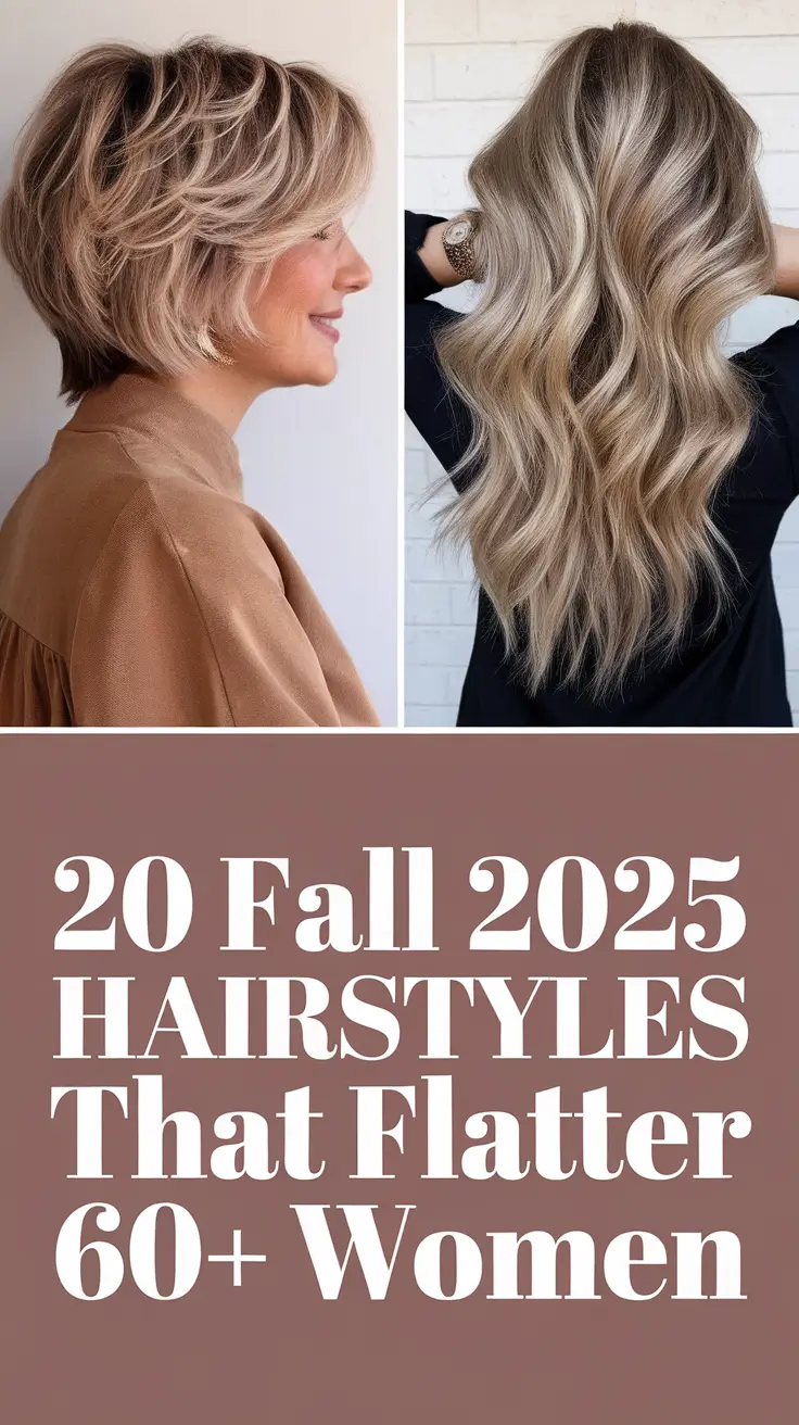 Fall 2025 Hairstyles That Flatter 60+ Women – Modern, Easy & Chic Ideas