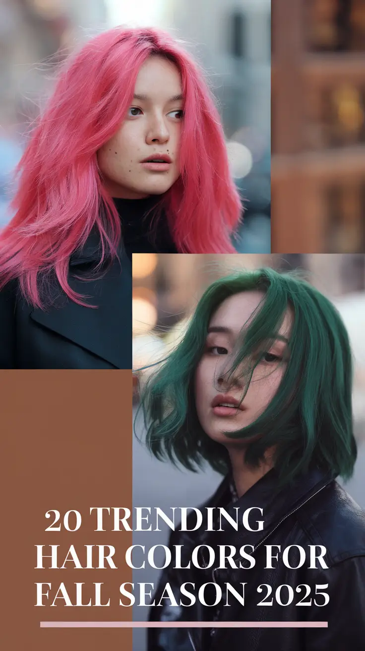 Trending Hair Colors for Fall Season 2025: Fresh Ideas for Brunettes and Blondes
