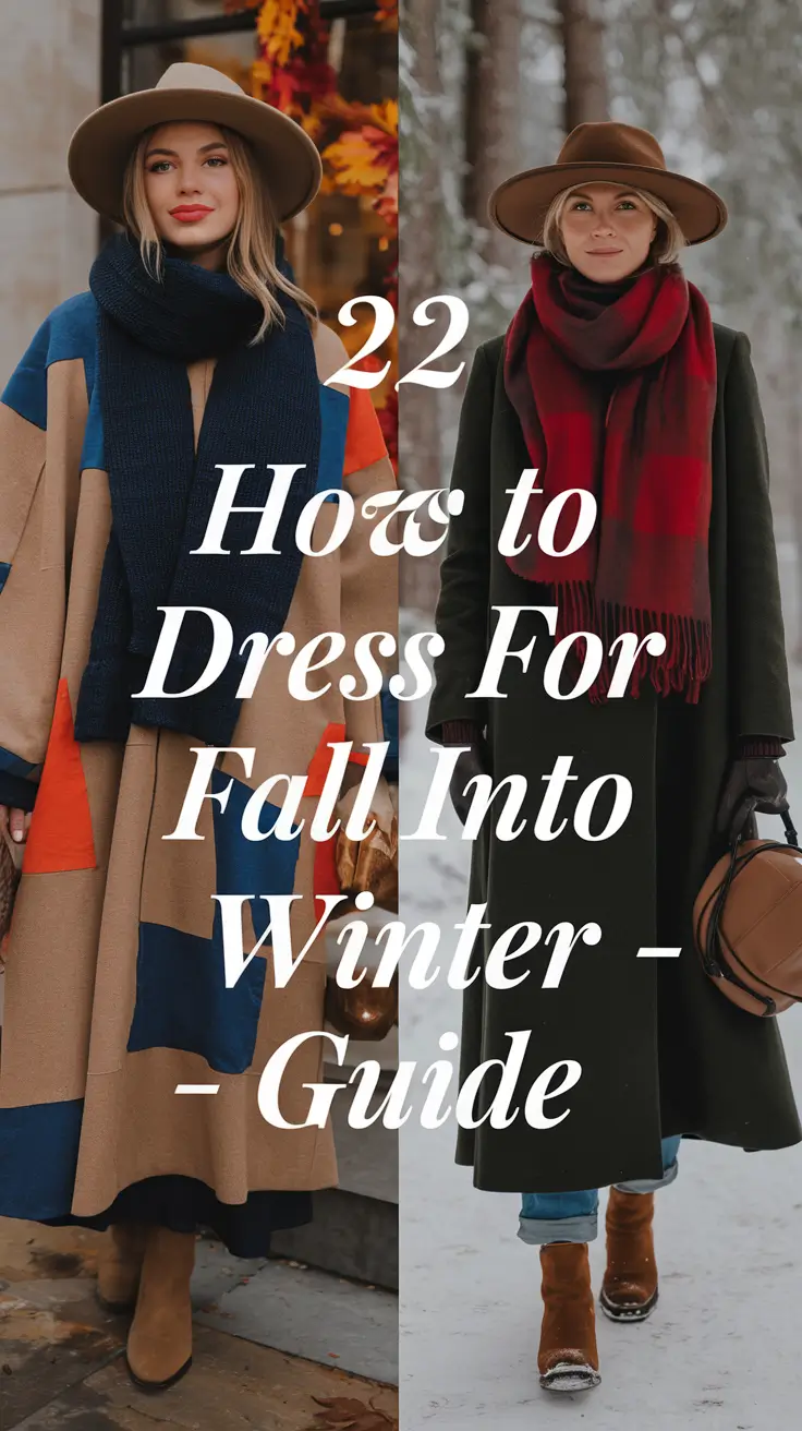 How to Dress for Fall into Winter – 2025 Guide: Chic & Cozy Outfit Inspo