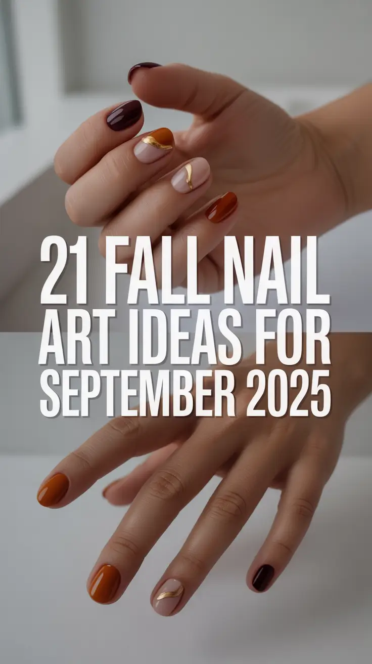 Fall Nail Art Ideas for September 2025: Trendy, Short & Cute Designs You’ll Want to Copy