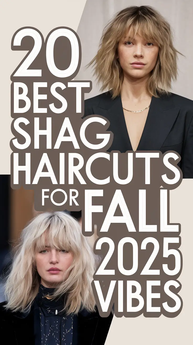 Best Shag Haircuts for Fall 2025 Vibes: Short and Long Styles to Try This Season
