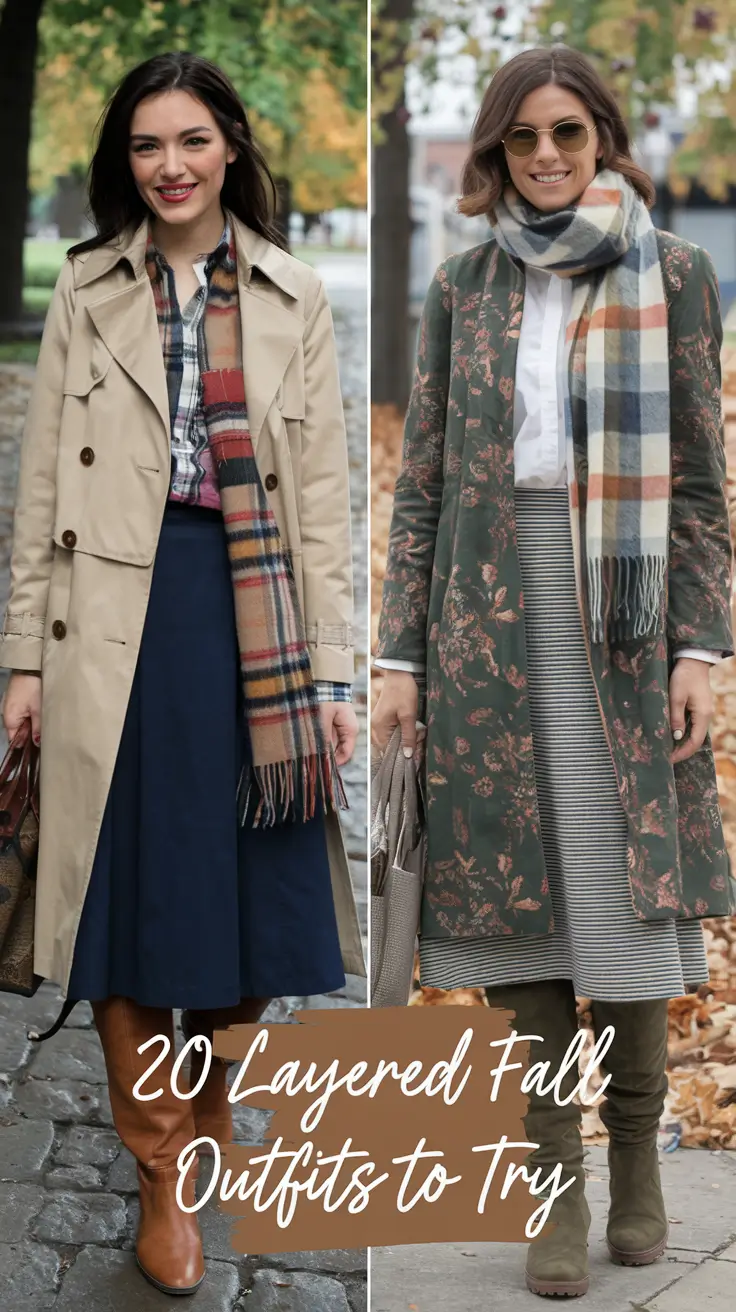 Layered Fall Outfits to Try in 2025: Trending Autumn Layering Ideas for Women