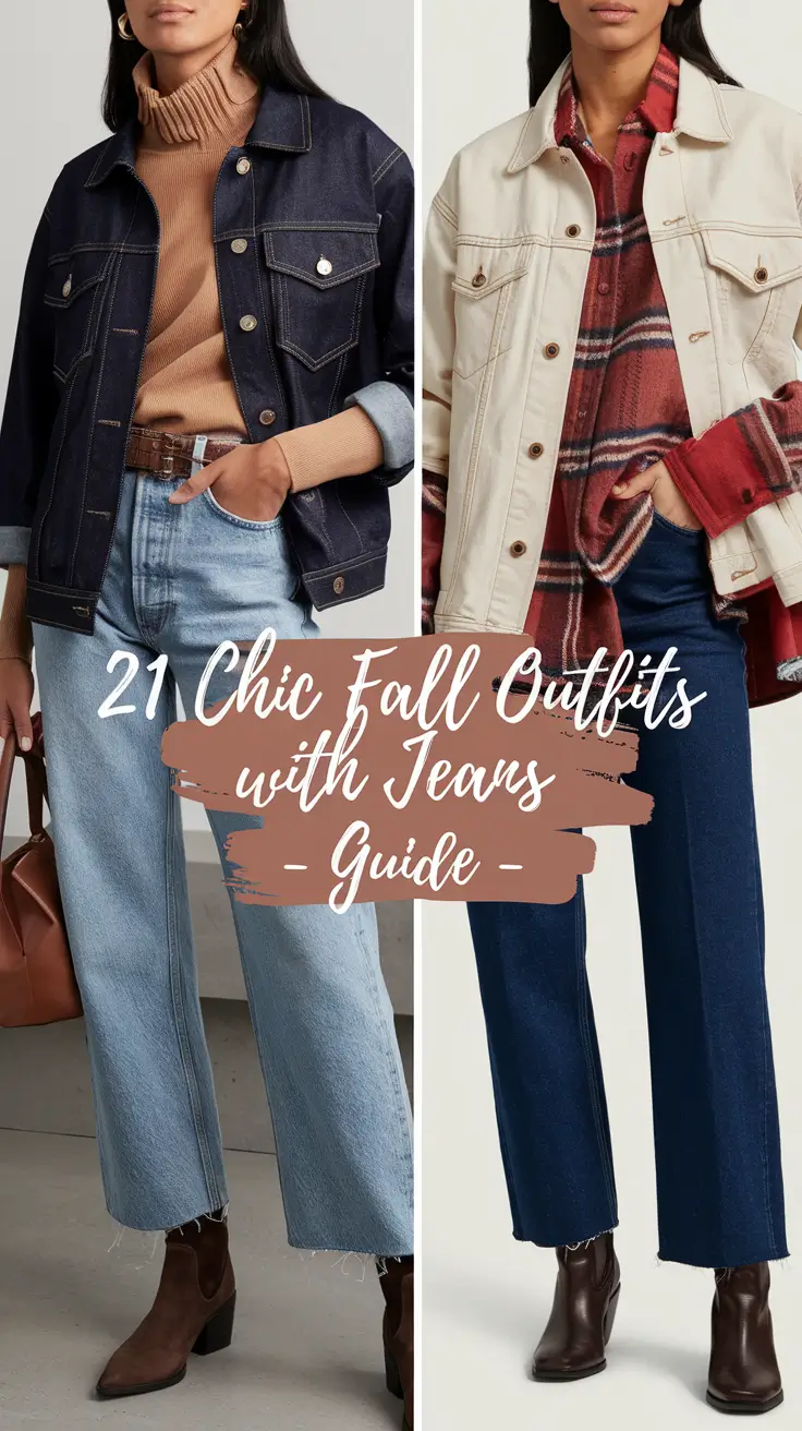 Chic Fall Outfits with Jeans – 2025 Guide to Effortless & Cute Style