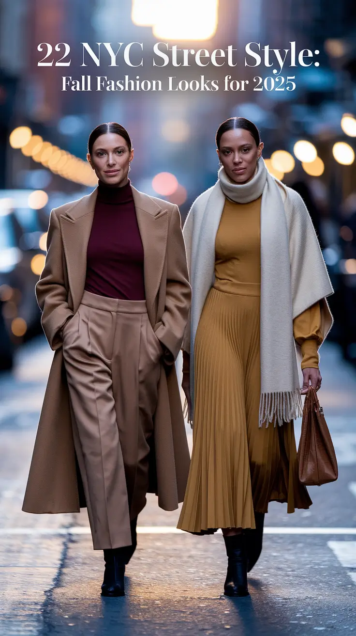 NYC Street Style: Fall Fashion Looks for 2025 – Chic Street Style Autumn Inspiration