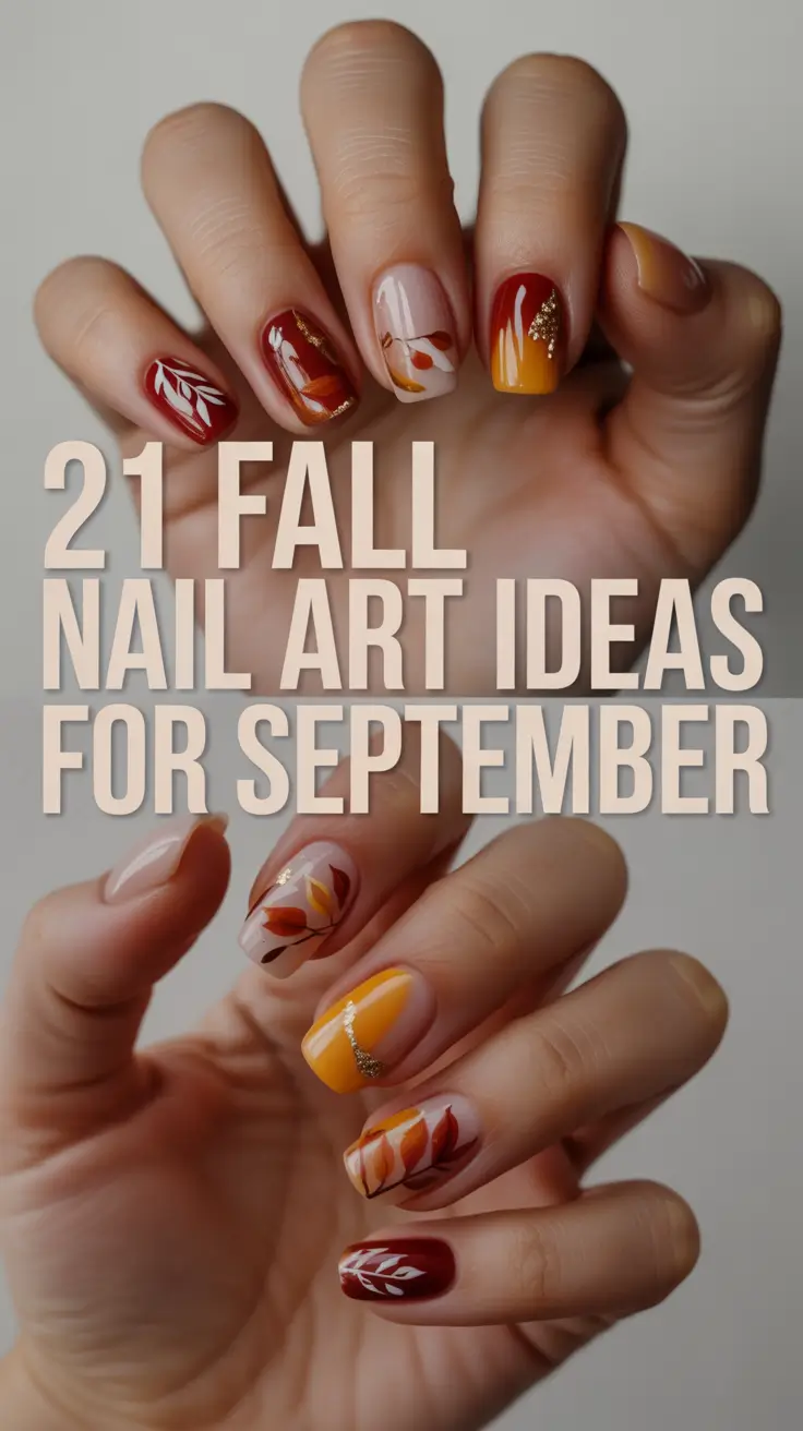 Fall Nail Art Ideas for September 2025: Trendy, Short & Cute Designs You’ll Want to Copy