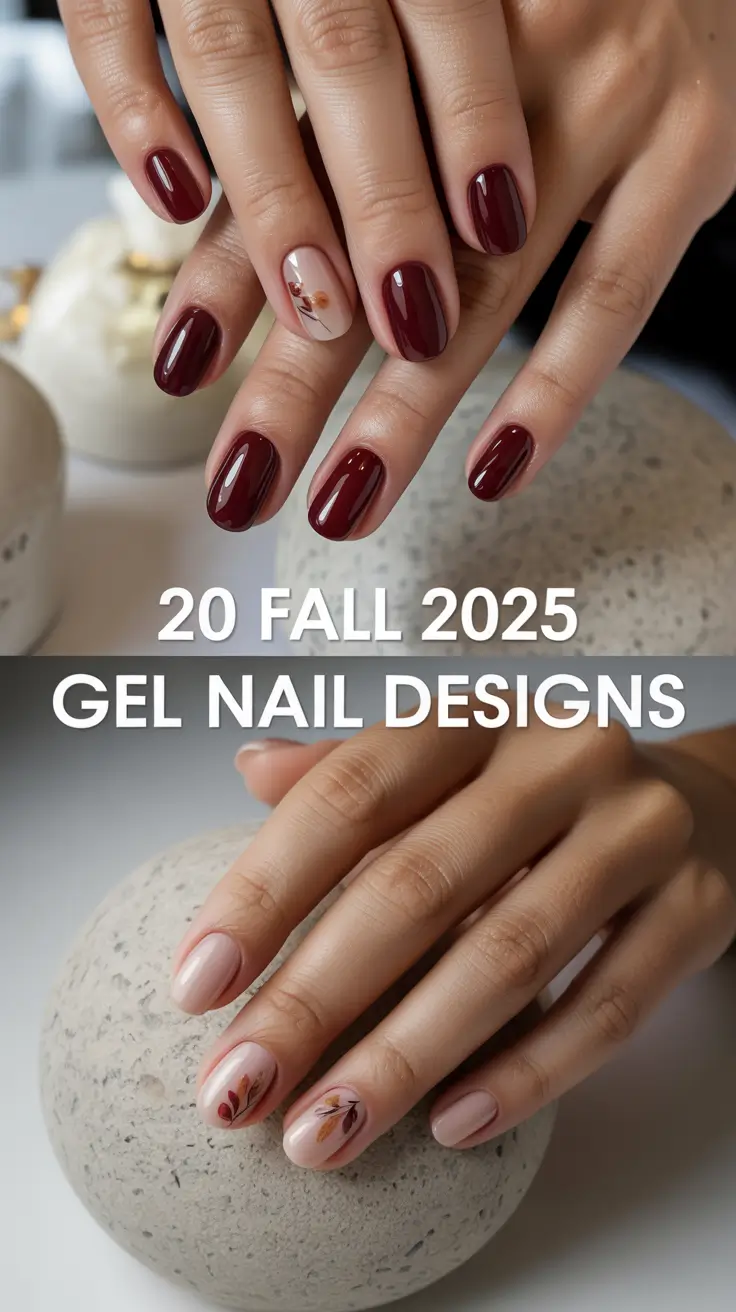 Fall 2025 Gel Nail Designs: Trendy Inspo, Color Ideas & Shapes