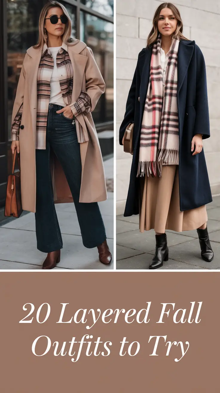 Layered Fall Outfits to Try in 2025: Trending Autumn Layering Ideas for Women