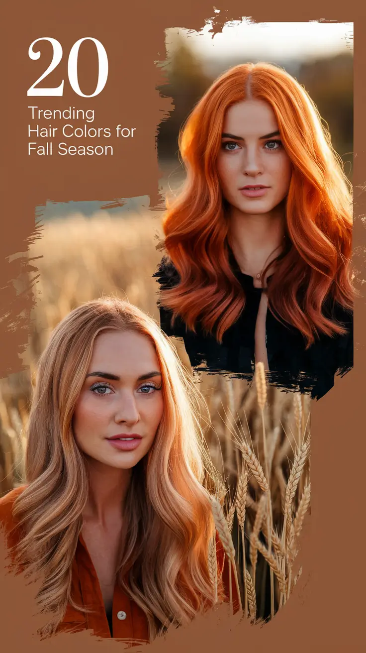 Trending Hair Colors for Fall Season 2025: Fresh Ideas for Brunettes and Blondes