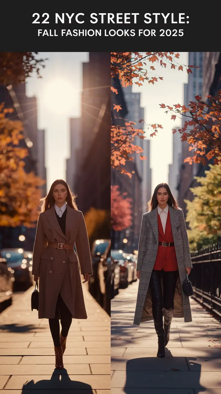 NYC Street Style: Fall Fashion Looks for 2025 – Chic Street Style Autumn Inspiration