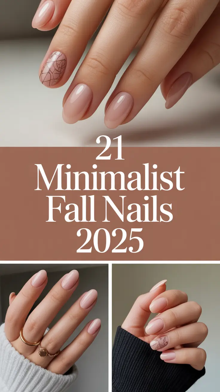 Minimalist Fall Nails 2025: Chic Designs, Colors & Inspo for Every Style