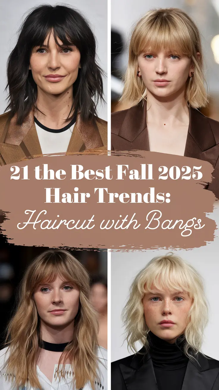 The Best Fall 2025 Hair Trends: Haircut with Bangs That Are Too Cute to Miss