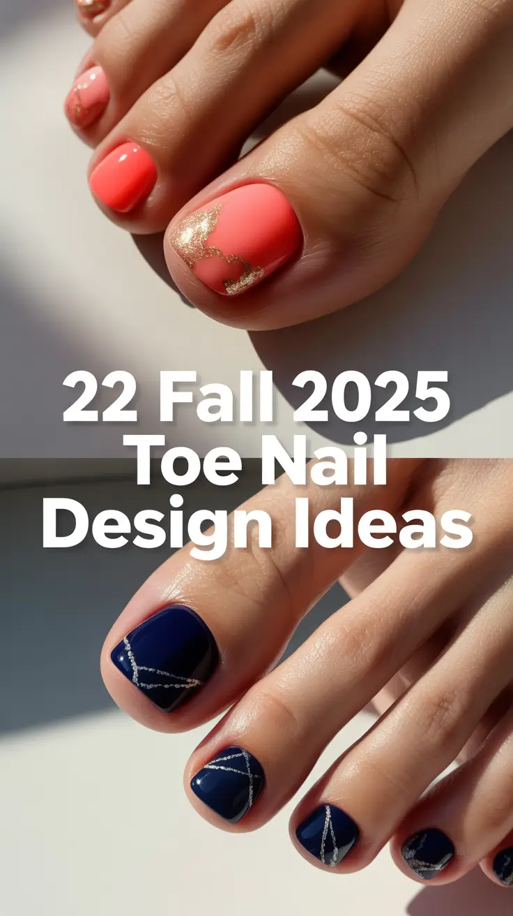 Fall 2025 Toe Nail Design Ideas: Trendy Pedicures & Autumn Colors Inspiration
