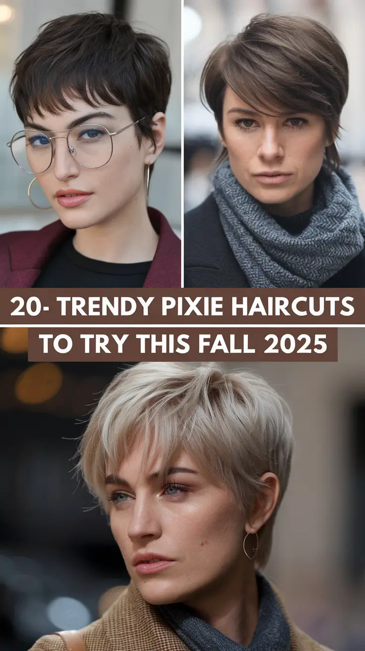 Trendy Pixie Haircuts to Try This Fall 2025
