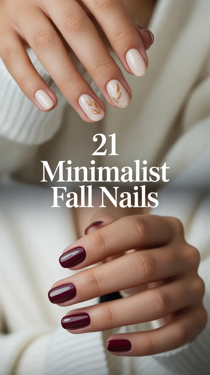 Minimalist Fall Nails 2025: Chic Designs, Colors & Inspo for Every Style