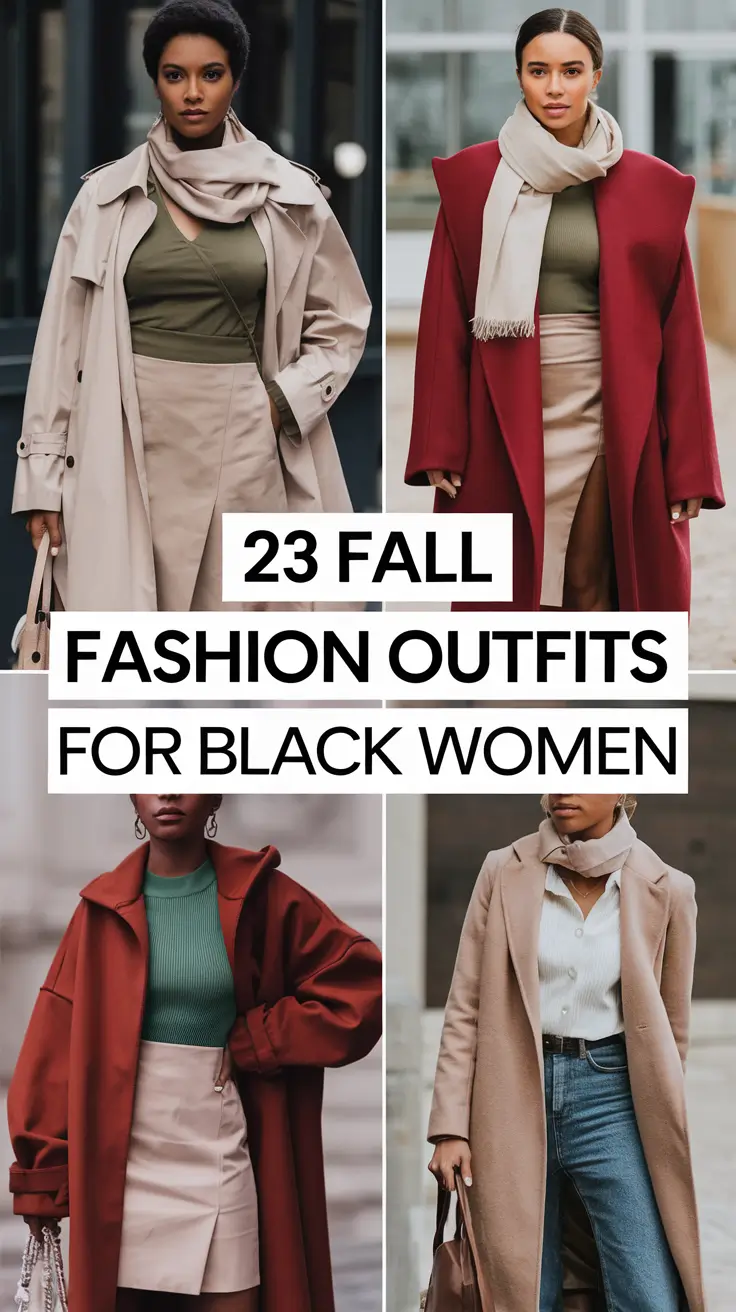 Fall 2025 Fashion Outfits for Black Women: Chic Looks From Brunch to Night