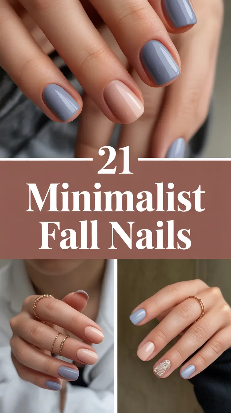 Minimalist Fall Nails 2025: Chic Designs, Colors & Inspo for Every Style