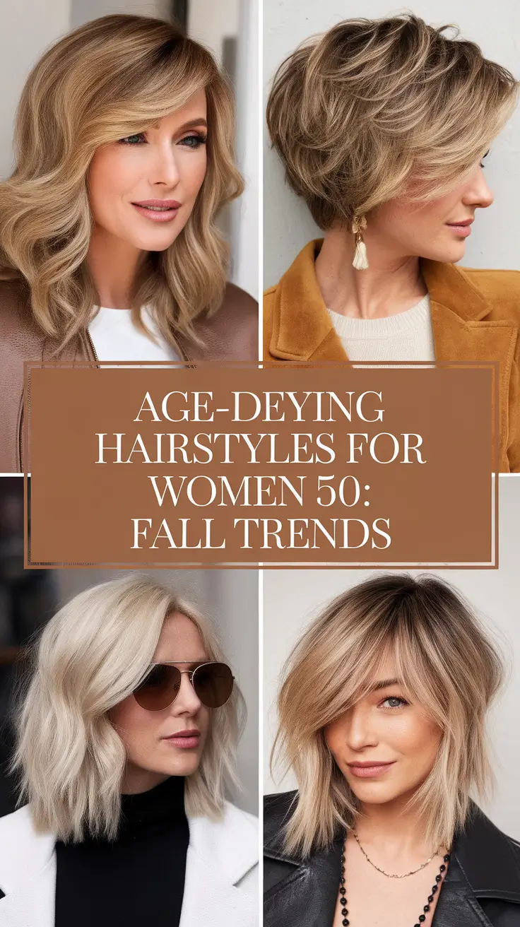 Age-Defying Hairstyles for Women 50: Fall Trends 2025 That Inspire Confidence
