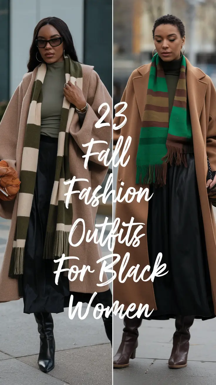 Fall 2025 Fashion Outfits for Black Women: Chic Looks From Brunch to Night