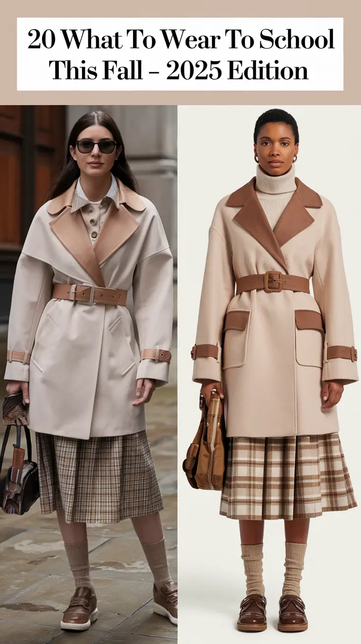 What to Wear to School This Fall – 2025 Edition: Cozy & Cute Outfit Inspiration