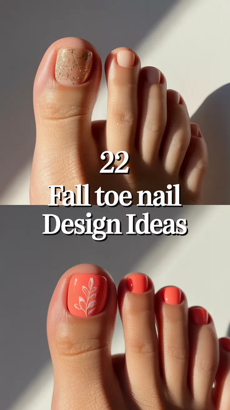 Fall 2025 Toe Nail Design Ideas: Trendy Pedicures & Autumn Colors Inspiration