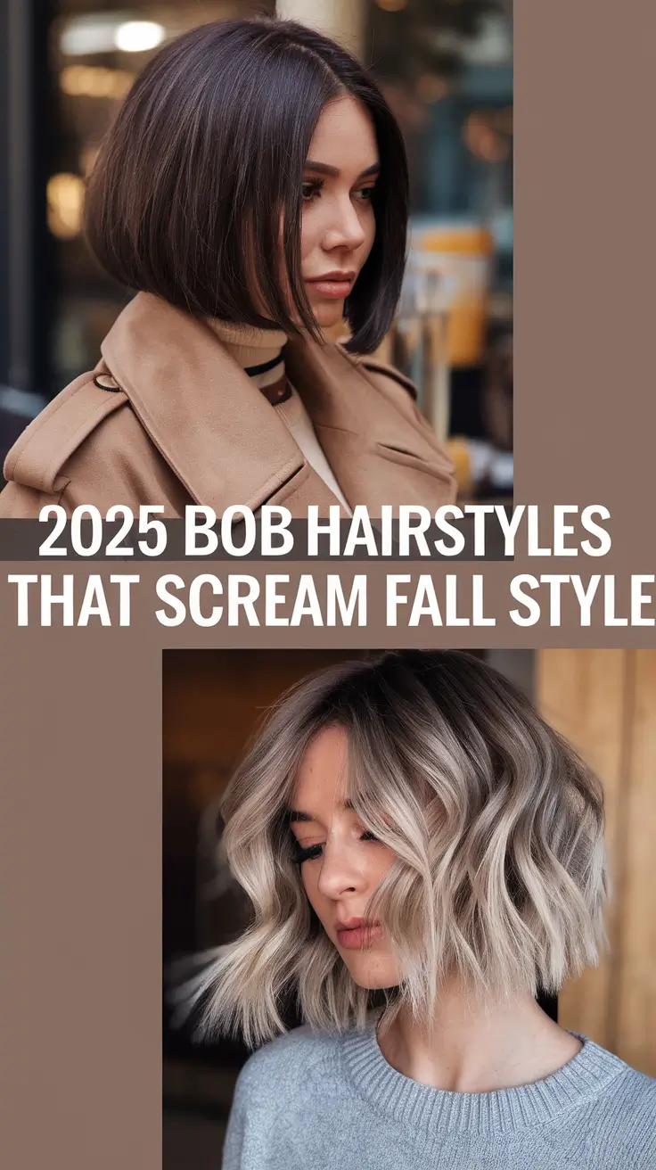 2025 Bob Hairstyles That Scream Fall Style – Trendy Cut and Color Ideas for the Season