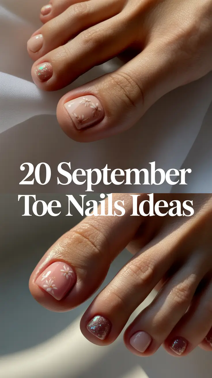 Stunning September Toe Nails Ideas 2025 for a Chic Early Fall Look