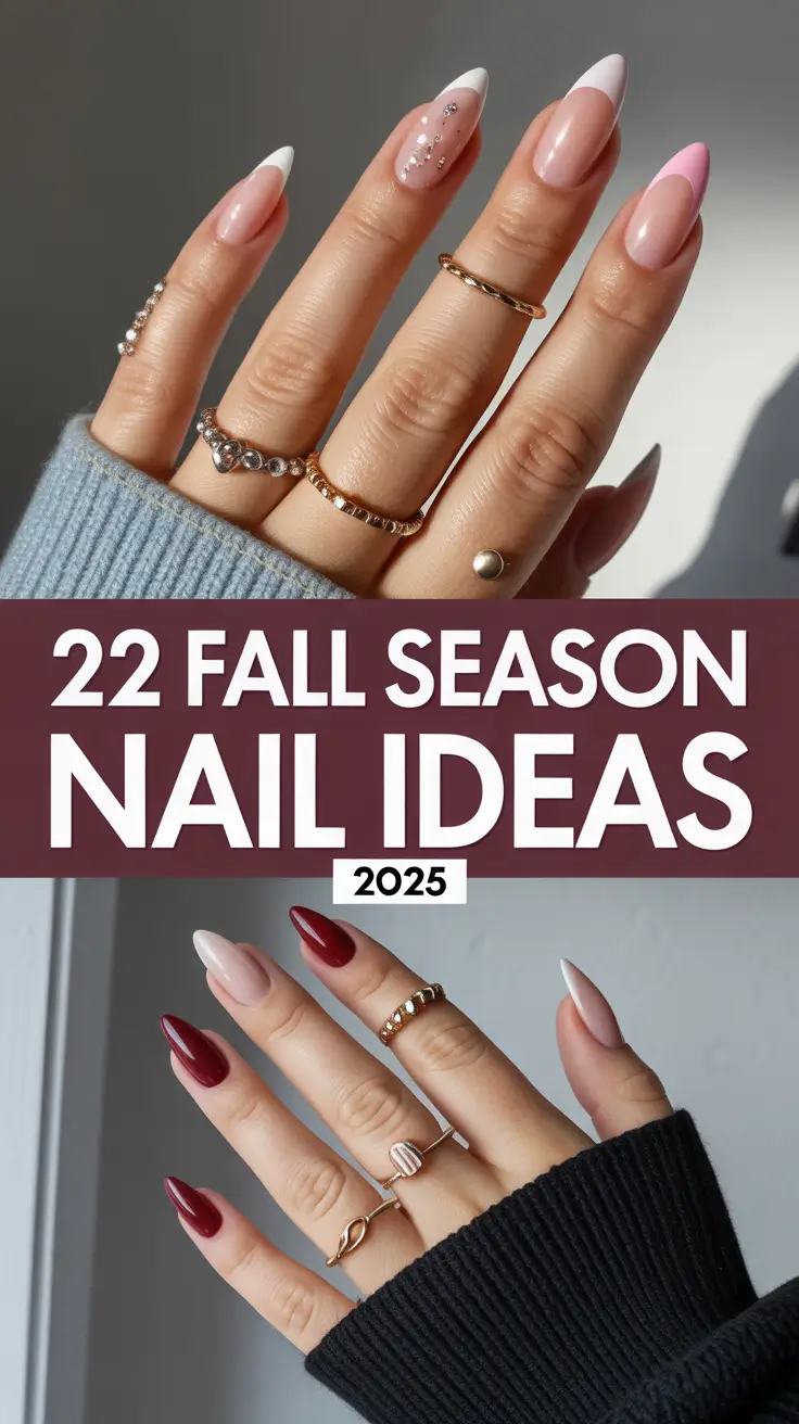 Fall Season Nail Ideas 2025: Cozy Colors, Trendy Designs & Chic Acrylic Styles