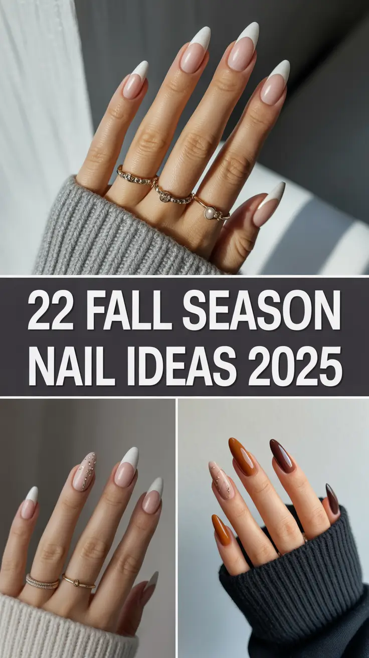 Fall Season Nail Ideas 2025: Cozy Colors, Trendy Designs & Chic Acrylic Styles