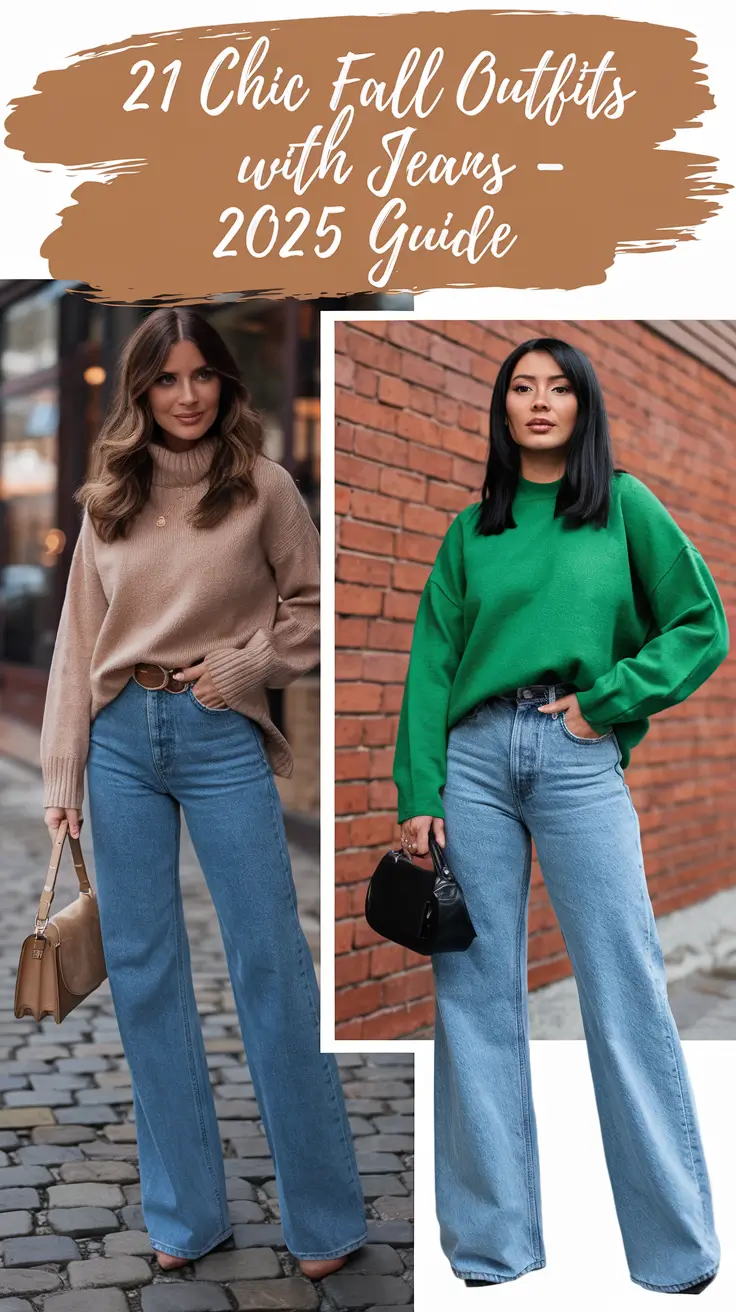 Chic Fall Outfits with Jeans – 2025 Guide to Effortless & Cute Style
