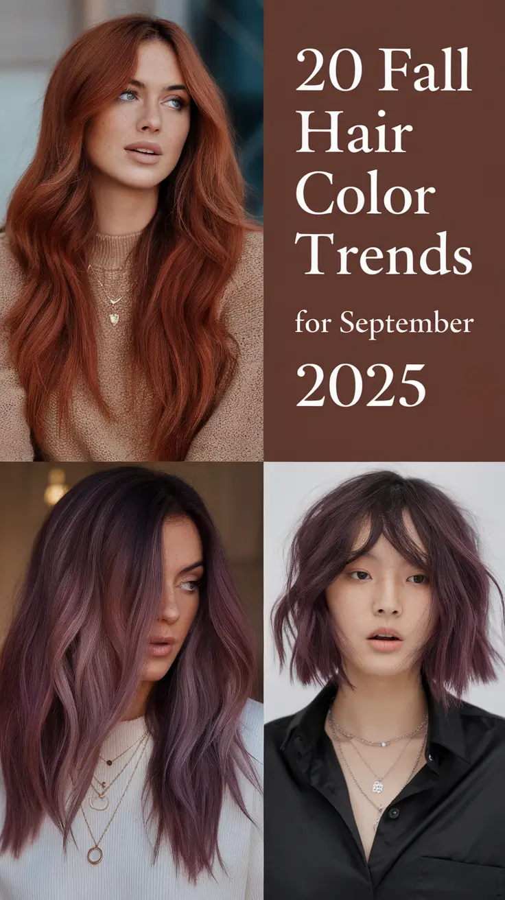 Fall Hair Color Trends for September 2025: Stunning Ideas for Every Shade