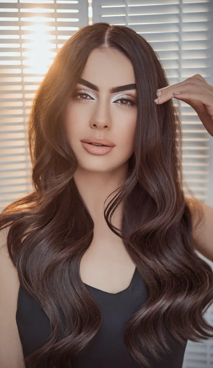Rich Dark Brown Hair Colors for Fall 2025 Luxe Cocoa Waves