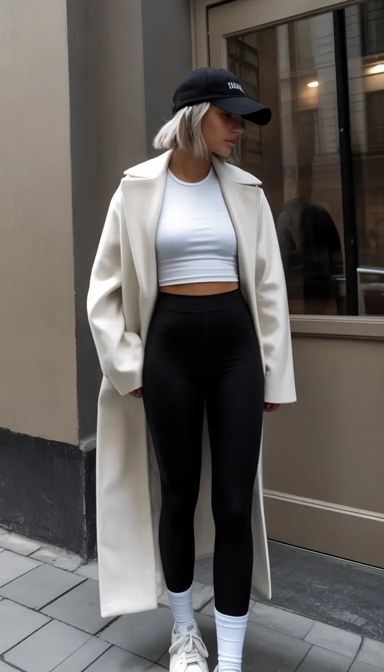 Basics Fall to Winter Outfits Winter 2025 Sporty Street Minimalism